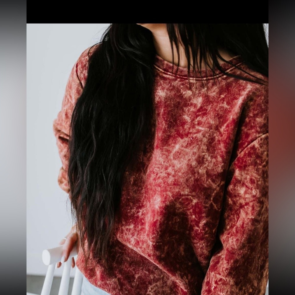 COPY - Lauriebelles Lily and Lottie red sweatshirt